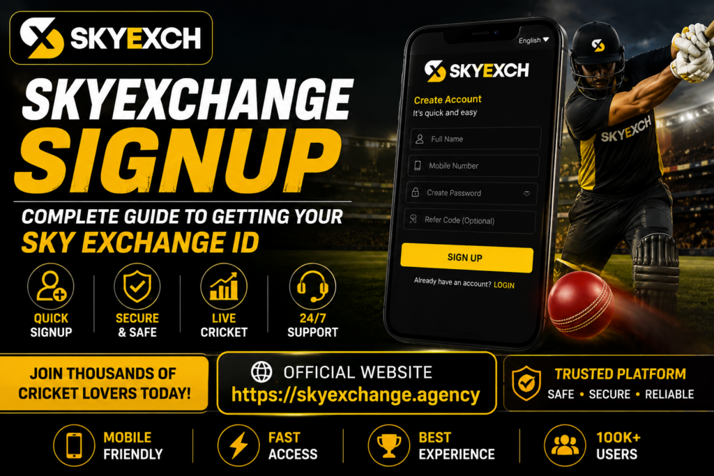 SkyExchange Signup – Get Your Sky Exchange ID Online